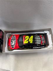 NASCAR DIECAST 1/24TH SCALE CAR, JEFF GORDON #24 DUPONT